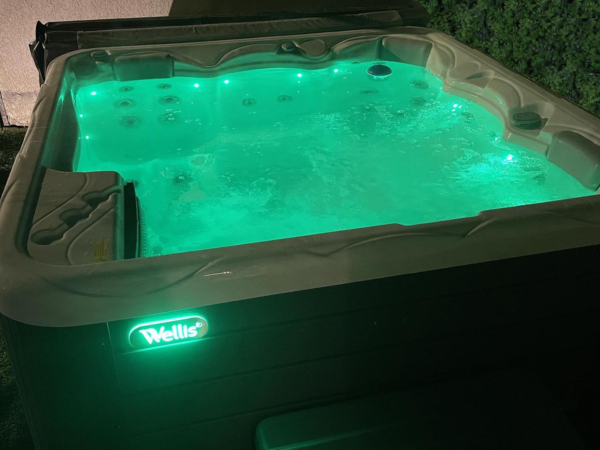 Unique! Jacuzzi Prive 35°C + Cinema Villa Entiere Meyzieu Eksteriør billede